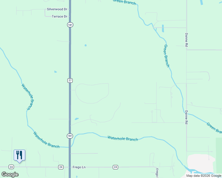 map of restaurants, bars, coffee shops, grocery stores, and more near 16051 Laurelbrooke Loop in Fairhope