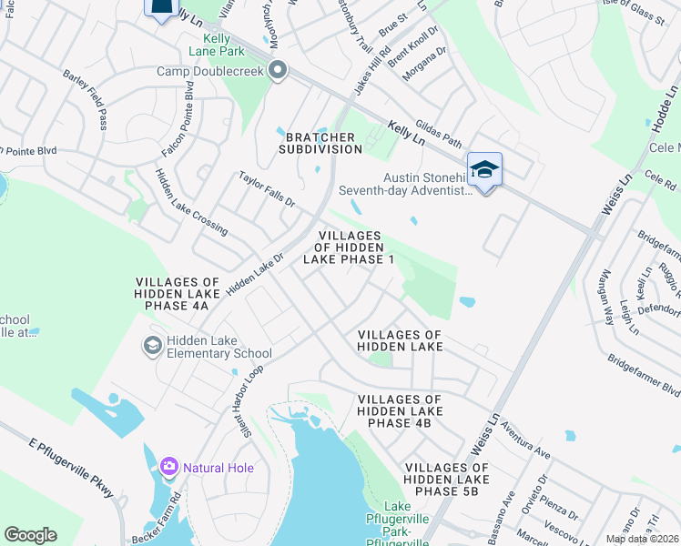 map of restaurants, bars, coffee shops, grocery stores, and more near 18604 White Water Cove in Pflugerville