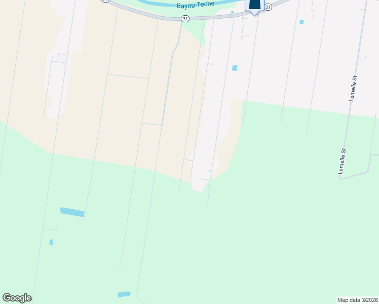 map of restaurants, bars, coffee shops, grocery stores, and more near 367 Euzebe Road in Arnaudville