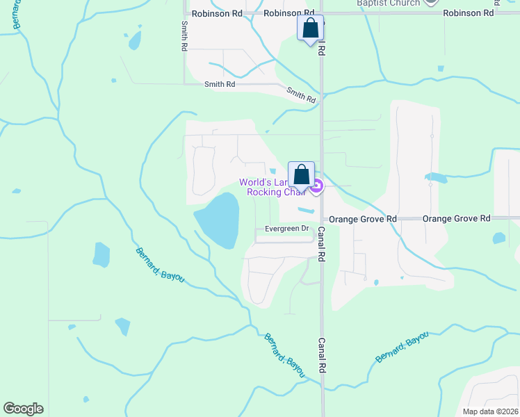 map of restaurants, bars, coffee shops, grocery stores, and more near 11359 Crystal Lake Drive in Gulfport