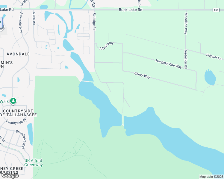 map of restaurants, bars, coffee shops, grocery stores, and more near 304 Rutledge Road in Tallahassee