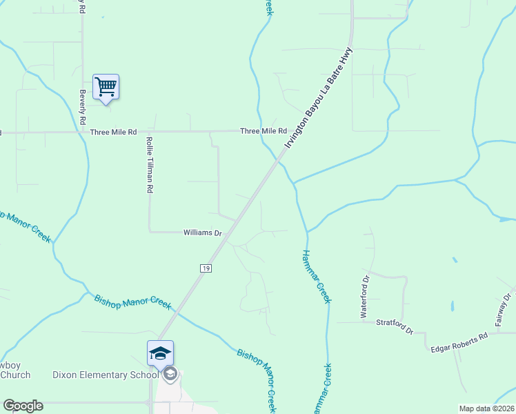 map of restaurants, bars, coffee shops, grocery stores, and more near 11365 Johnson Alley in Irvington