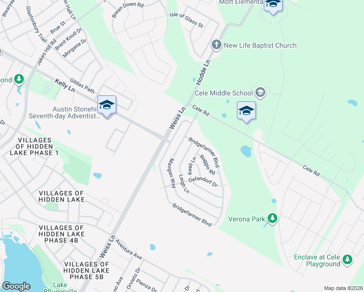 map of restaurants, bars, coffee shops, grocery stores, and more near 19208 Mangan Way in Pflugerville