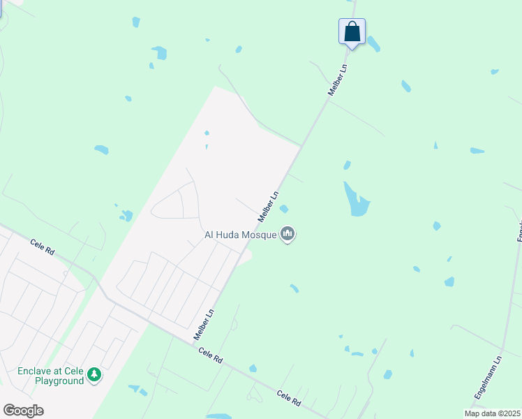 map of restaurants, bars, coffee shops, grocery stores, and more near 12899 Melber Lane in Manor