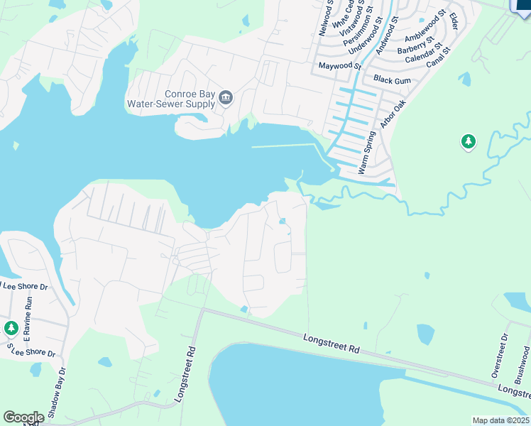 map of restaurants, bars, coffee shops, grocery stores, and more near 13210 Enchanted Vista in Willis