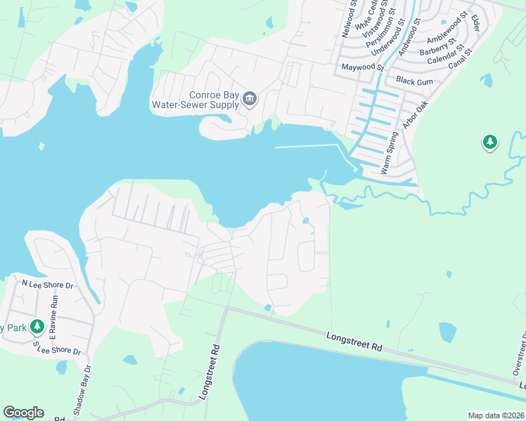 map of restaurants, bars, coffee shops, grocery stores, and more near 13131 Enchanted Vista in Willis