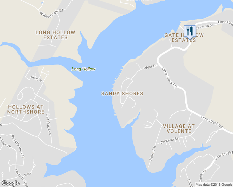 map of restaurants, bars, coffee shops, grocery stores, and more near 8118 Joy Road in Leander