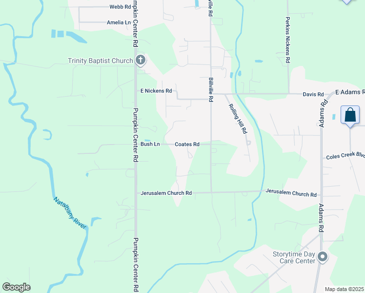 map of restaurants, bars, coffee shops, grocery stores, and more near 11142 Coates Road in Hammond