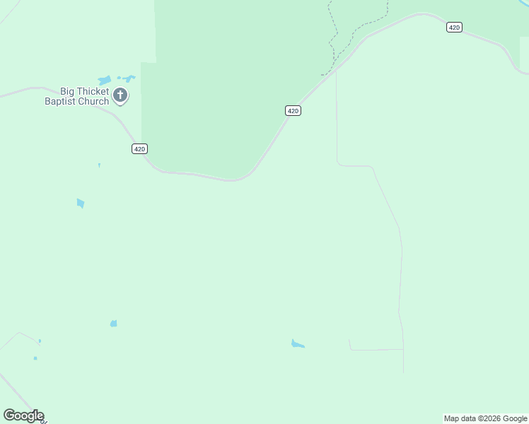 map of restaurants, bars, coffee shops, grocery stores, and more near 3485 Farm to Market 420 in Kountze