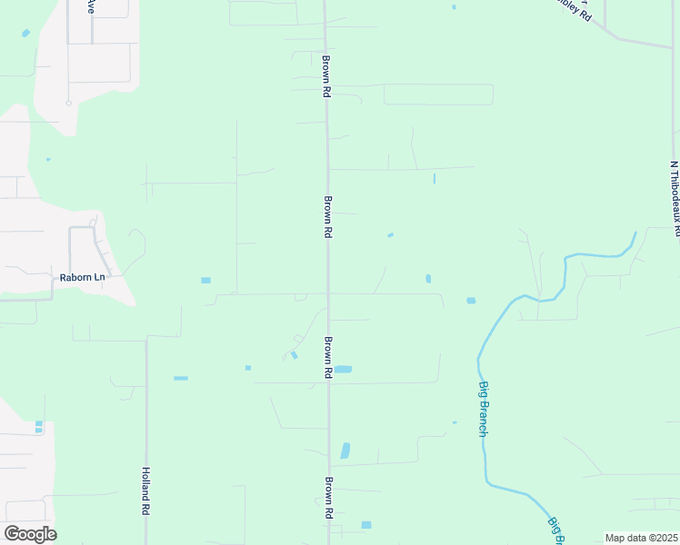 map of restaurants, bars, coffee shops, grocery stores, and more near 41282 Brown Road in Ponchatoula