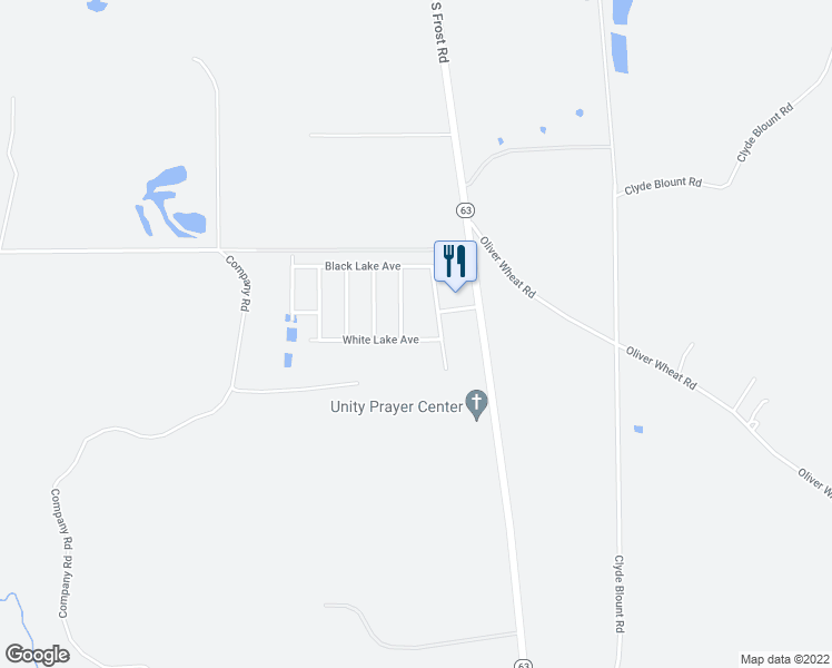 map of restaurants, bars, coffee shops, grocery stores, and more near 25421 White Lake Avenue in Livingston