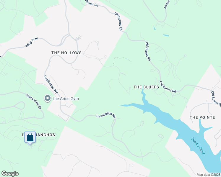 map of restaurants, bars, coffee shops, grocery stores, and more near 5009 Sunset Ridge Way in Leander