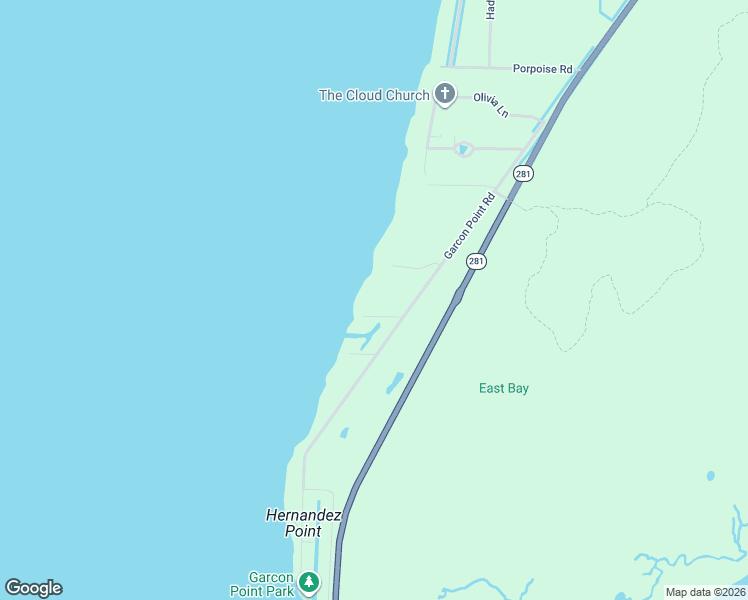 map of restaurants, bars, coffee shops, grocery stores, and more near 433 Garcon Point Road in Milton