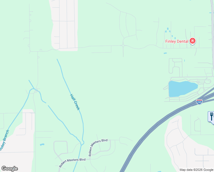 map of restaurants, bars, coffee shops, grocery stores, and more near 3848 Hemlock Street in Jacksonville