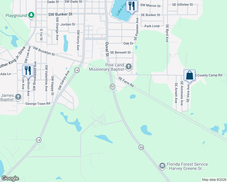map of restaurants, bars, coffee shops, grocery stores, and more near 1424 Florida 53 in Madison