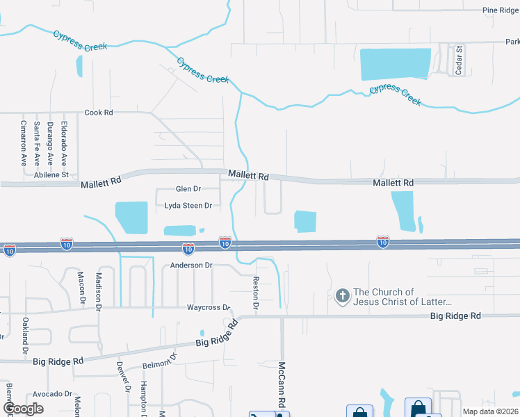 map of restaurants, bars, coffee shops, grocery stores, and more near 7920 Ridgecrest Cir in Biloxi