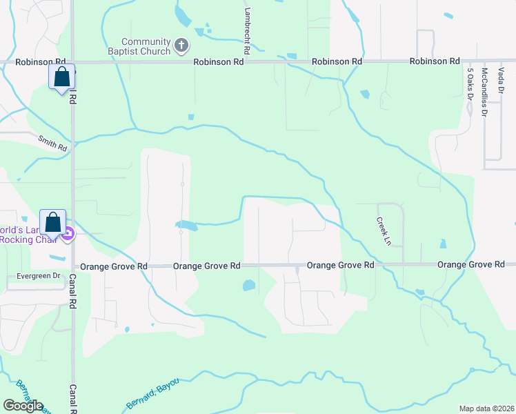 map of restaurants, bars, coffee shops, grocery stores, and more near 11599 Savannah Place in Gulfport