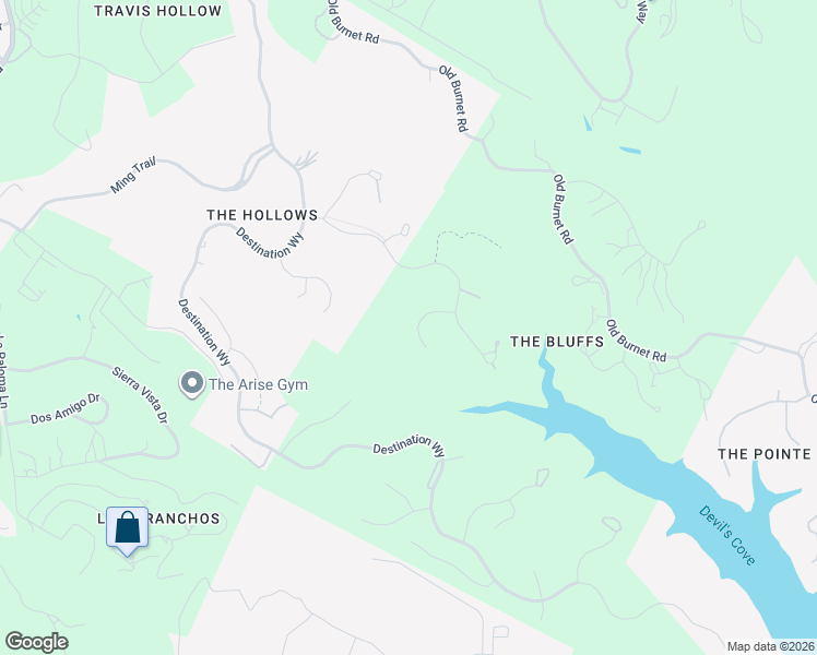map of restaurants, bars, coffee shops, grocery stores, and more near 6913 Sunset Ridge Way in Leander