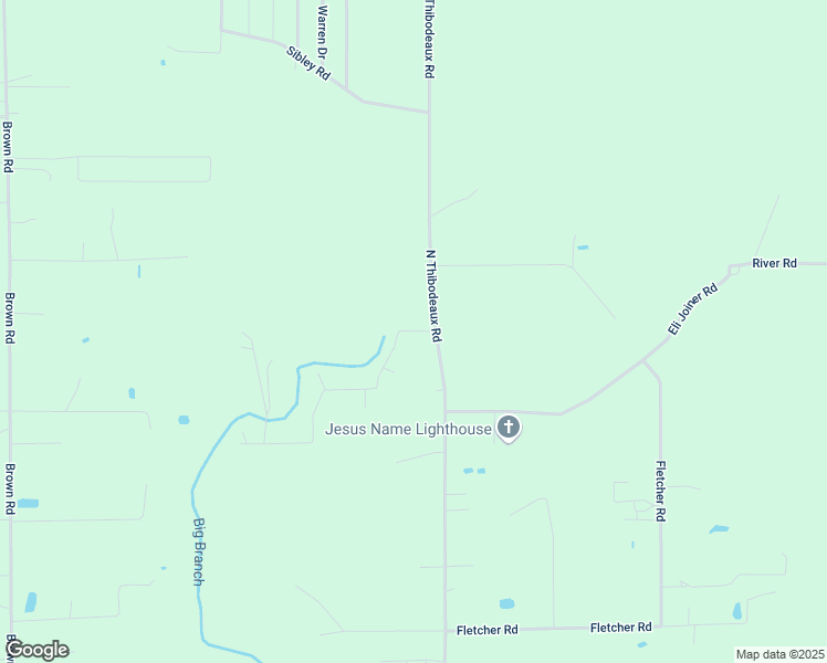 map of restaurants, bars, coffee shops, grocery stores, and more near 21573 Katina Lane in Ponchatoula
