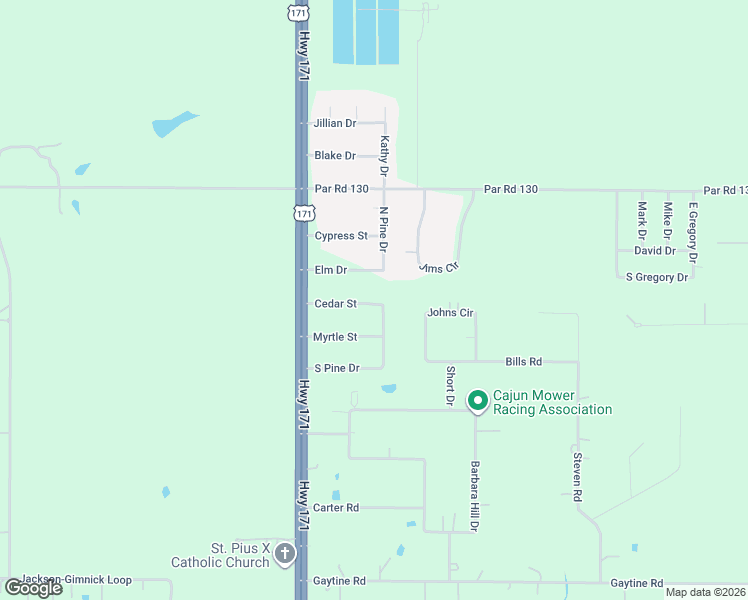 map of restaurants, bars, coffee shops, grocery stores, and more near 154-160 Cedar Street in Ragley