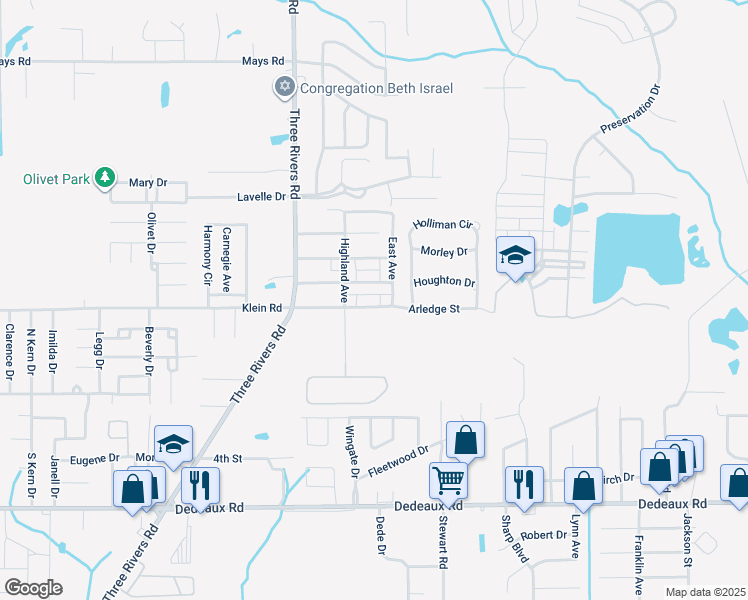 map of restaurants, bars, coffee shops, grocery stores, and more near 12171 Prudie Circle in Gulfport