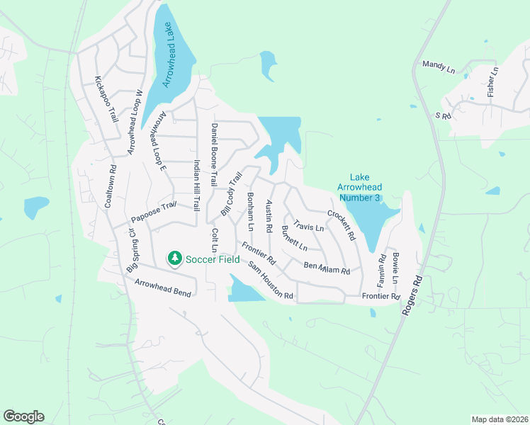 map of restaurants, bars, coffee shops, grocery stores, and more near 15091 Austin Road in Willis