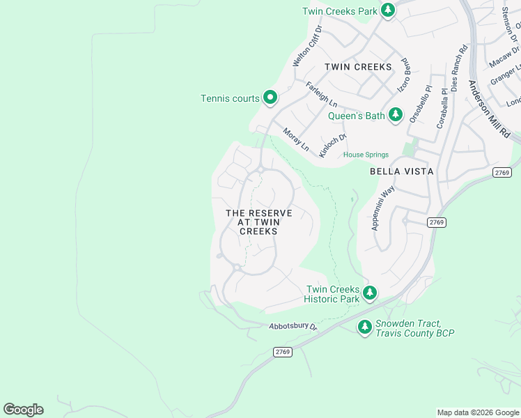 map of restaurants, bars, coffee shops, grocery stores, and more near 3302 Mystic Summit Drive in Cedar Park