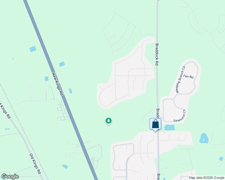 map of restaurants, bars, coffee shops, grocery stores, and more near 12240 Crossfield Drive in Jacksonville