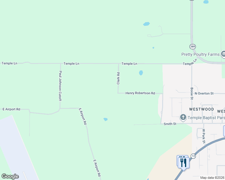 map of restaurants, bars, coffee shops, grocery stores, and more near 905 Clark Road in DeQuincy