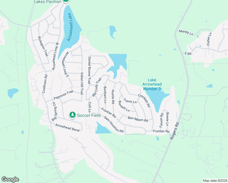 map of restaurants, bars, coffee shops, grocery stores, and more near 15091 Austin Road in Willis