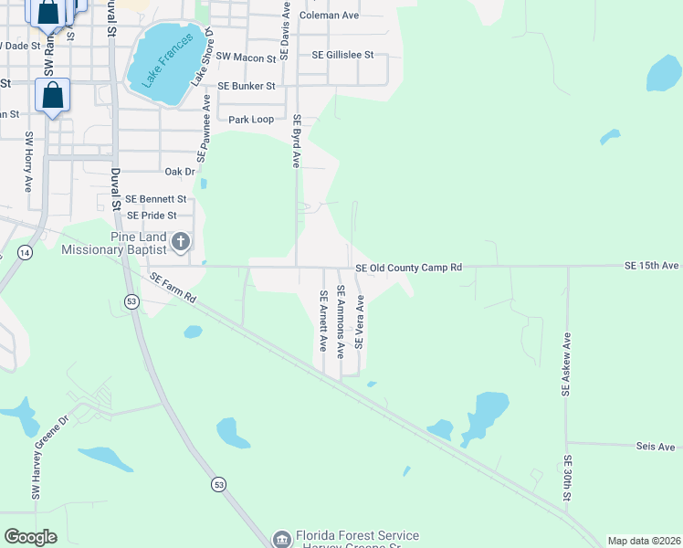 map of restaurants, bars, coffee shops, grocery stores, and more near 139 Southeast Arnett Avenue in Madison