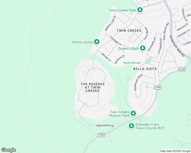 map of restaurants, bars, coffee shops, grocery stores, and more near 3302 Mystic Summit Drive in Cedar Park