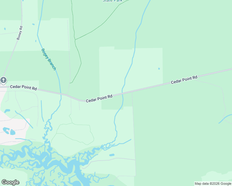map of restaurants, bars, coffee shops, grocery stores, and more near 6191-6475 Cedar Point Road in Jacksonville