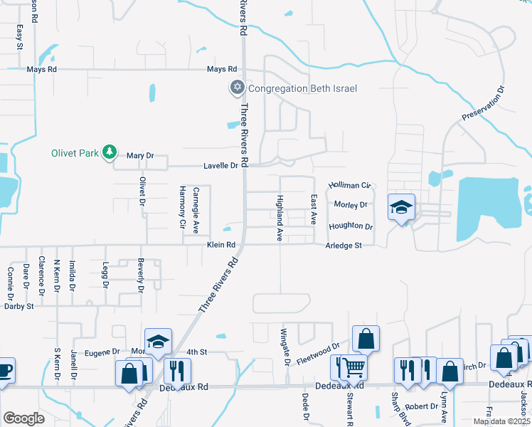 map of restaurants, bars, coffee shops, grocery stores, and more near 13506 Artes Street in Gulfport