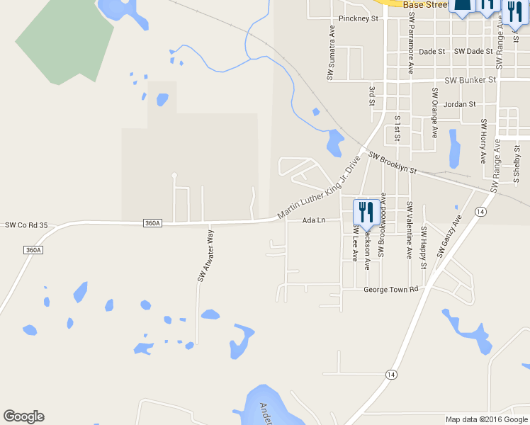 map of restaurants, bars, coffee shops, grocery stores, and more near 1094 Martin Luther King Jr. Drive in Madison