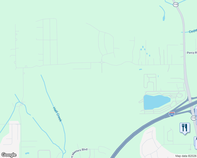 map of restaurants, bars, coffee shops, grocery stores, and more near 3838 Hemlock Street in Jacksonville