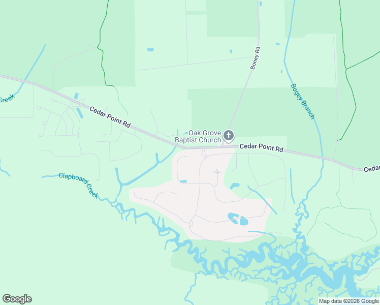 map of restaurants, bars, coffee shops, grocery stores, and more near 12210 Ridge Crossing Way in Jacksonville