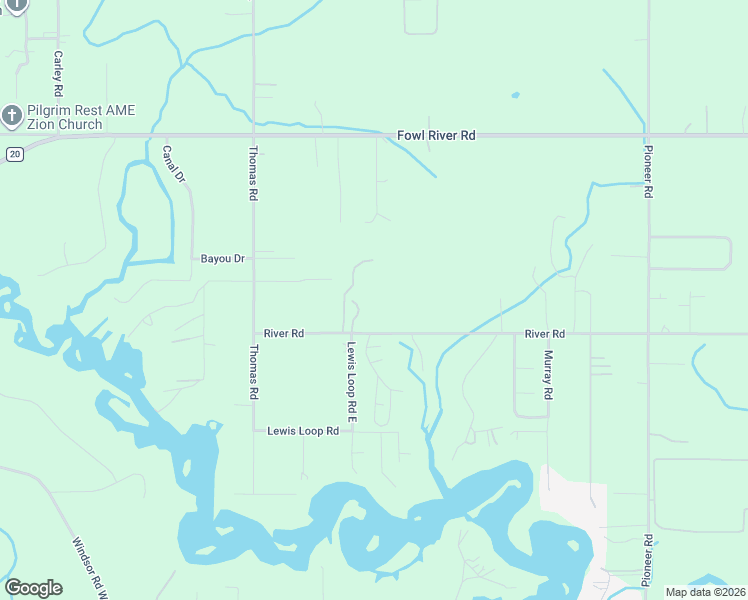map of restaurants, bars, coffee shops, grocery stores, and more near 4100 River Road in Theodore