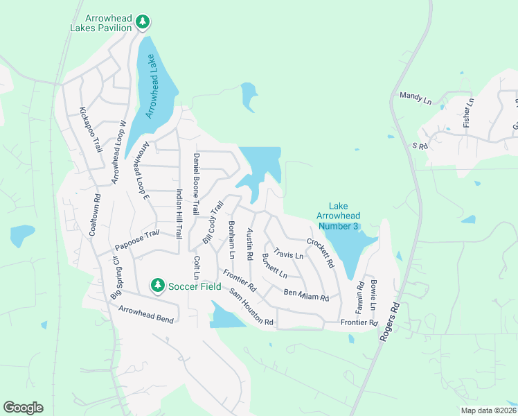 map of restaurants, bars, coffee shops, grocery stores, and more near 15282 Crockett Road in Willis