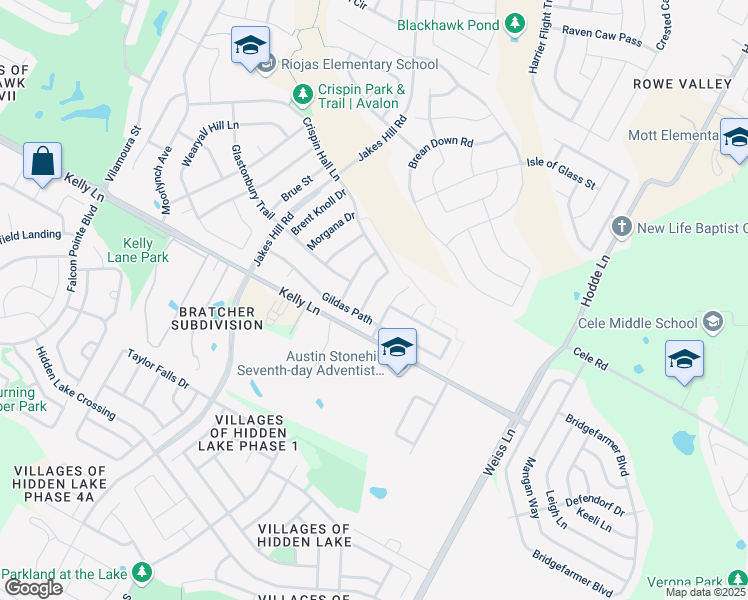 map of restaurants, bars, coffee shops, grocery stores, and more near 19313 Brusk Lane in Pflugerville