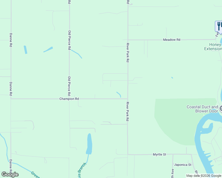 map of restaurants, bars, coffee shops, grocery stores, and more near 11806 Champion Road in Fairhope