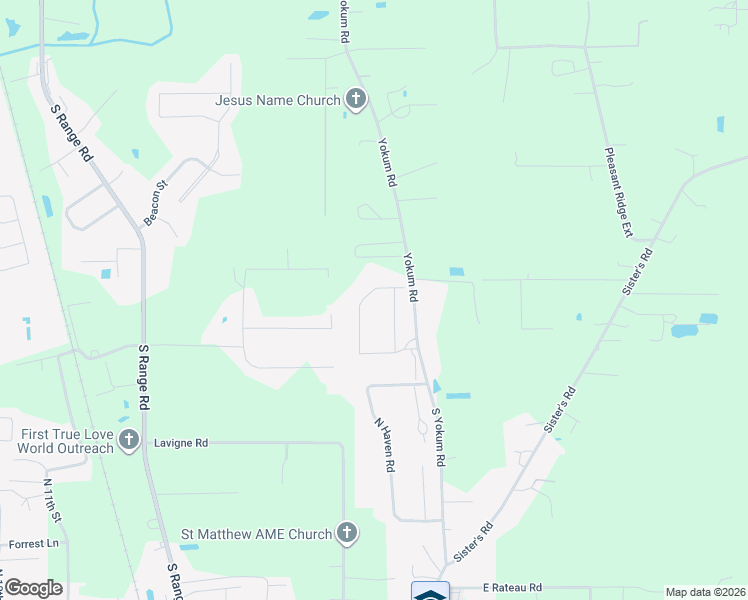 map of restaurants, bars, coffee shops, grocery stores, and more near 821 Lee Drive in Ponchatoula