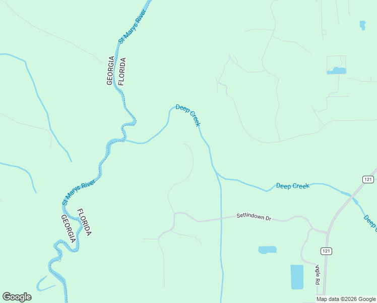 map of restaurants, bars, coffee shops, grocery stores, and more near Bullock Bluff Road in Bryceville