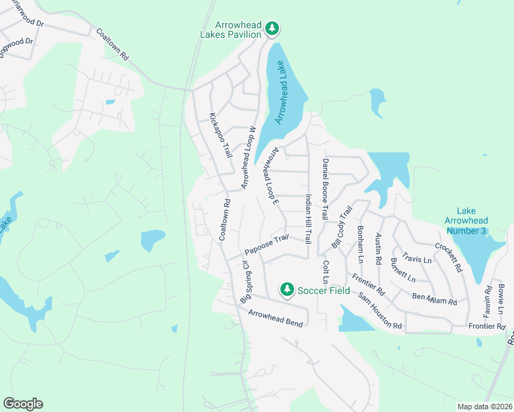 map of restaurants, bars, coffee shops, grocery stores, and more near 119 Indian Creek Circle in Willis
