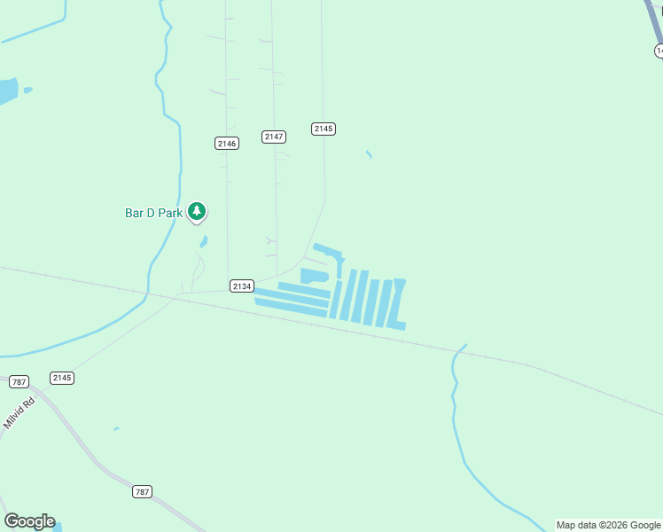 map of restaurants, bars, coffee shops, grocery stores, and more near CR-2145 Marie Lane in Cleveland