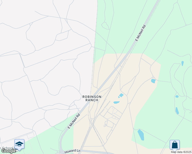 map of restaurants, bars, coffee shops, grocery stores, and more near in McNeil