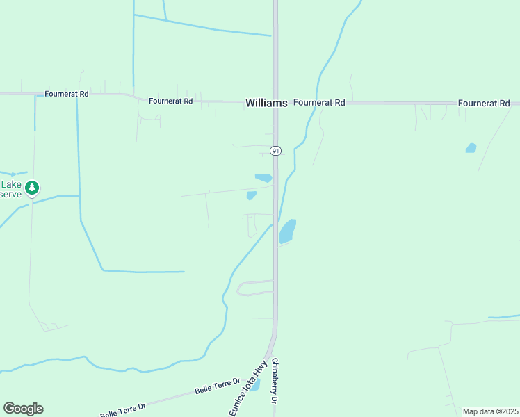 map of restaurants, bars, coffee shops, grocery stores, and more near 7623 Eunice Iota Highway in Eunice