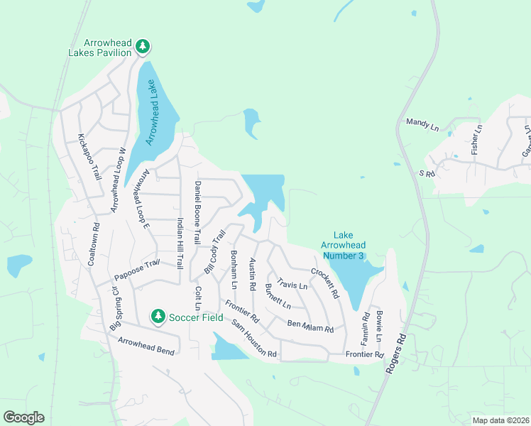 map of restaurants, bars, coffee shops, grocery stores, and more near 15273 Austin Road in Willis
