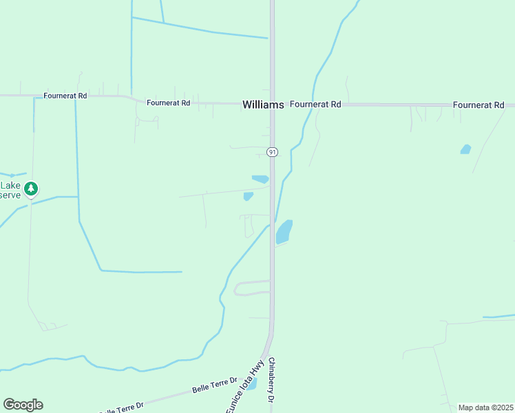 map of restaurants, bars, coffee shops, grocery stores, and more near 7623 Eunice Iota Highway in Eunice