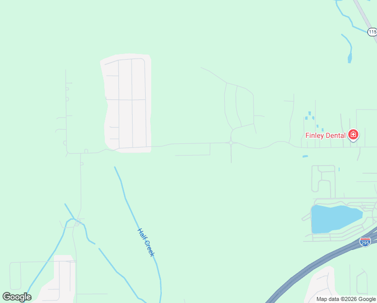 map of restaurants, bars, coffee shops, grocery stores, and more near Hemlock Street in Jacksonville
